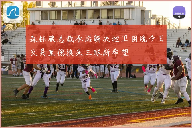 森林狼总裁承诺解决控卫困境今日交易里德换来三球新希望